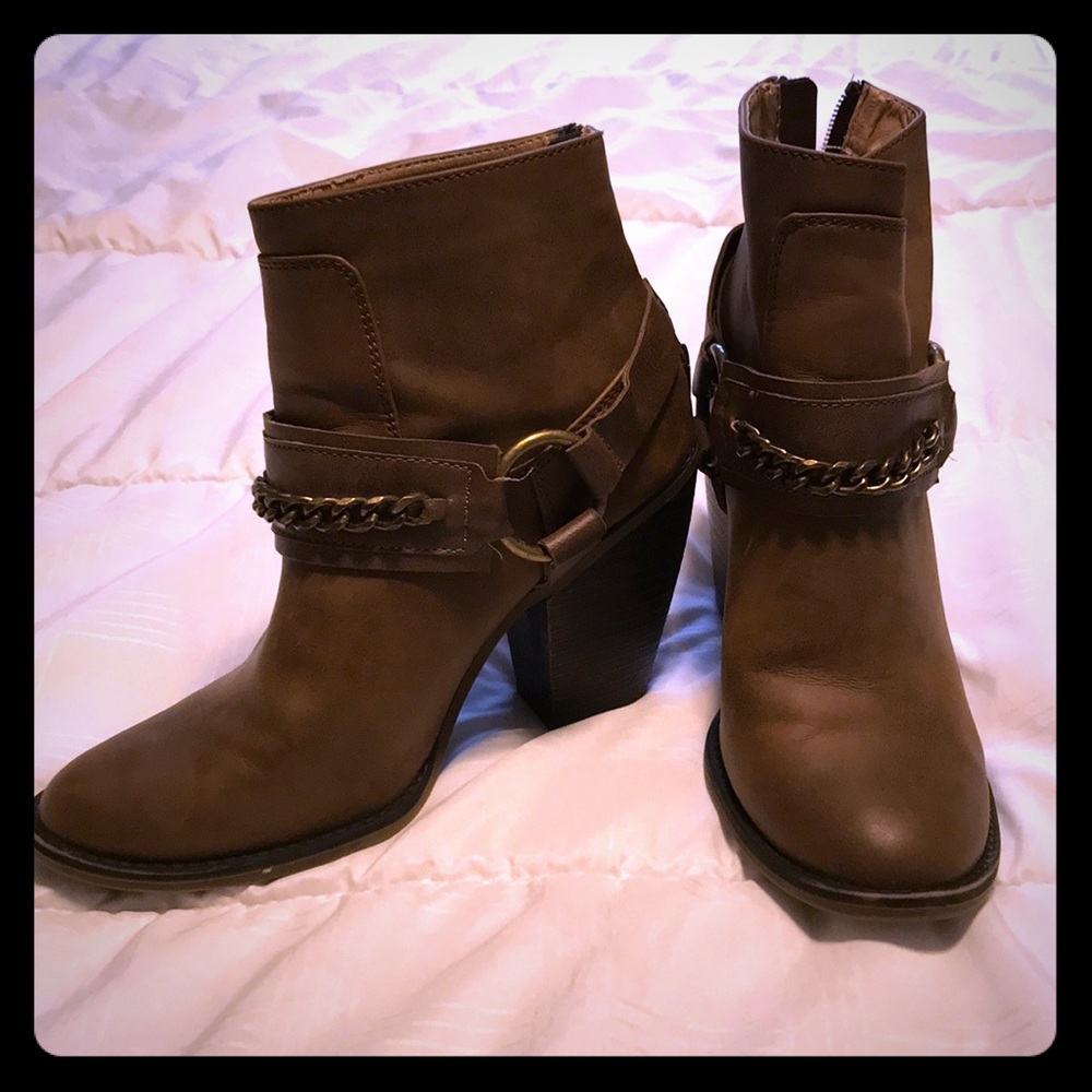 Ankle boots. Candies.